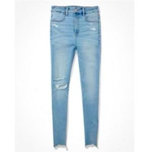 American Eagle Ne(X) Tall Level Ripped Highest Waiste Jegging never worn